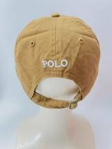 POLO RALPH LAUREN ポロラルフローレン　キャップ 新品未使用品 ブラウン _画像3