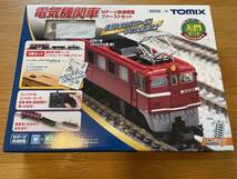 美品 TOMIX 電気機関車Nゲージ鉄道模型ファーストセット 90096_画像3