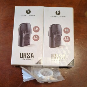 510h3122　LOST VAPE URSA NANO 交換用 POD カートリッジ (ベイプバンドセット) 6個セット (1.0Ω)