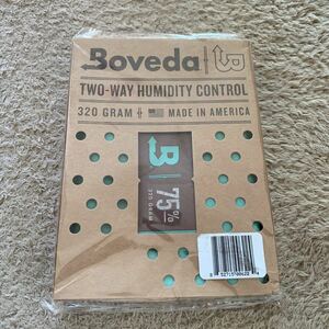 511t2005☆ Boveda 葉巻/タバコ用 75-RH 2-湿度 コントロール サイズ 320 使用 最大 100 葉巻 特許 技術 シガー ヒュミドール 1-カウント