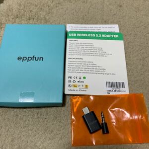 511t2640☆ eppfun AK3040Pro PS5/Nintendo Switch/PC USB-C Bluetooth 5.2 aptX-Adaptiveトランスミッター 