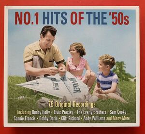 【3CD】「No.1 Hits Of The 50's」輸入盤 盤面良好 SAM COOKE, BUDDY HOLLY, ELVIS PRESLEY [07180148]