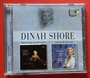 【2in1CD】DINAH SHORE「DINAH SINGS, PREVIN PLAYS / SOMEBODY LOVES ME」ダイナ・ショア 輸入盤 [07090209]