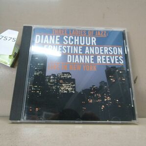 7575 輸入盤中古CD Diane Schuur, Ernestine Anderson, Dianne Reeves / Three Ladies of Jazz: Live in New Yorkの画像1