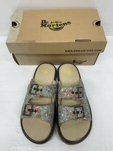 送料無料h55159 Dr. Martens ドクターマーチン ADALIA サンダル US7 23.5&#12316;24.0 未使用 良品