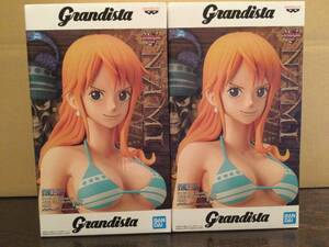 ONE PIECE ワンピース Grandista -THE GRANDLINE LADY- NAMI ナミ 2個セット フィギュア プライズ 新品 未開封 同梱可-3