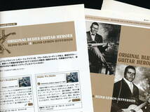 ☆BLIND BLAKE & BLIND LEMON JEFFERSON☆ORIGINAL BLUES GUITAR HEROES☆bsr Blues & Soul Records no.50(2003年4月号)付録CD☆P-Vine☆_画像2