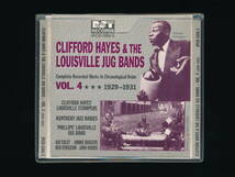 ☆CLIFFORD HAYES☆VOLUME 4 (1929-1931)☆Complete Recorded Works In Chronological Order☆1994年☆RST RECORDS JPCD-1504-2☆_画像1