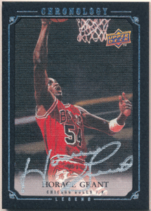 Horace Grant NBA 2007-08 Upper Deck UD Chronology Legend Signature Auto 99枚限定 直筆サイン オート ホーレス・グラント