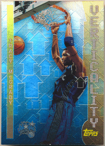 Tracy McGrady NBA 2002-03 Topps Verticality トレイシー・マグレディ