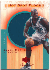 Jamal Mashburn NBA 2001-02 Upper Deck Sweet Shot Hot Spot Floor フロアカード ジャマール・マッシュバーン
