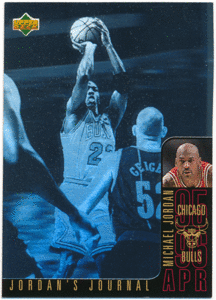 Michael Jordan NBA 1996-97 Upper Deck UD Japanese 日本語版 Jordan's Journal J6 マイケル・ジョーダン
