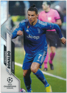 Cristiano Ronaldo 2019-20 Topps Chrome UEFA Champions League Refractor リフラクターカード クリスティアーノ・ロナウド