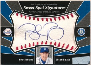 Bret Boone MLB 2003 Upper Deck Sweet Spot Signature Auto 直筆サイン オート ブレット・ブーン