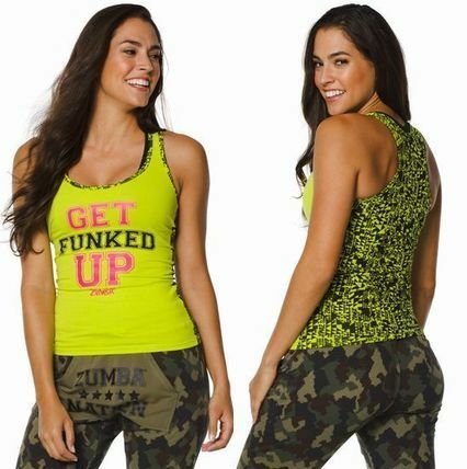 【正規品・新品】Ｓサイズ★ZUMBA・ズンバ★Funk It Up Racerback LG