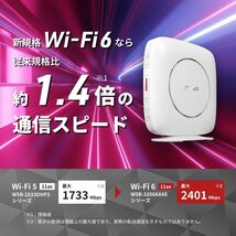 ●送料無料●美品● BUFFALO WiFi6 ルーター 無線LAN親機　WSR-3200AX4S-WH ホワイト　Wi-Fi 6(11ax)対応　IPv6対応　2401+800Mbps_画像3