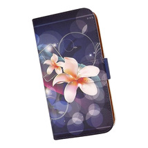Xiaomi 13T XIG04　スマホケース 手帳型 プリントケース 花柄 ユリ おしゃれ_画像1