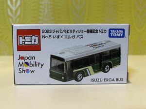 未開封 JAPAN MOBILITY SHOW 2023 開催記念トミカtomica No.5 いすゞ エルガ バス(ジャパンモビリティショー)