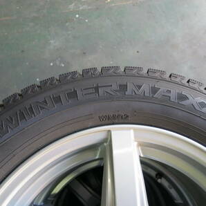 ダンロップ ウィンターマックス 215/60R16インチ!!クラウン210系トヨタ純正ナット用ホイール付き!!の画像3