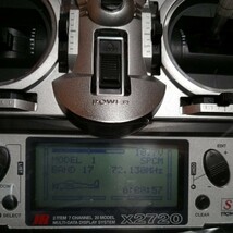 ■JR PROPO 7ch SPCM/PPMシンセサイザー式プロポ X2720 ヘリ・飛行機用 72MHz_画像3