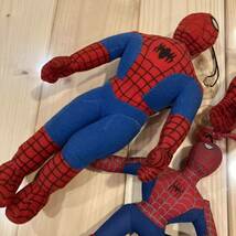 スパイダーマン　ぶら下げ　ぬいぐるみ　3体　吸盤　オモチャ　フィギュア　ヴィンテージ　ビンテージ　輸入雑貨　アメコミ　アメトイ_画像2