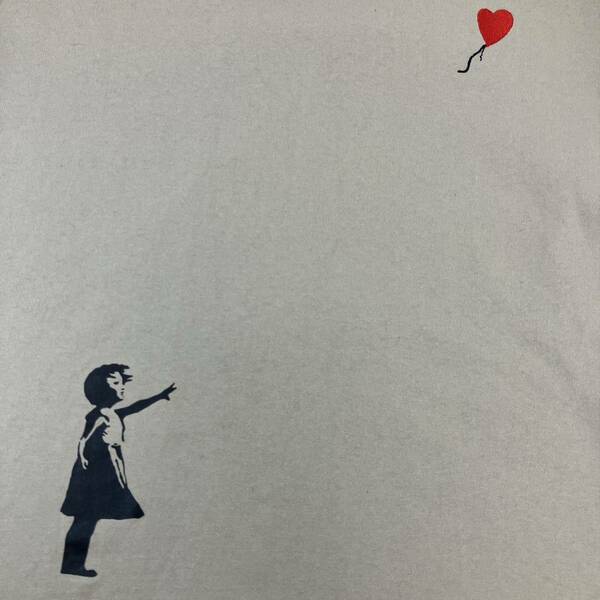 BRANDALISED ブランダライズド　Balloon Girl Tシャツ　TEE バンクシー　size:M メンズ　レディース　ユニセックス