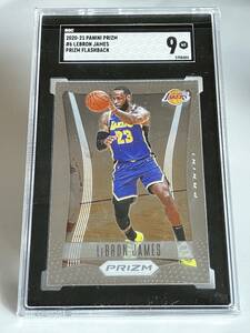 ★ SGC 9 ★ LEBRON JAMES ★ 2020-21 PRIZM [ FLASHBACK ] ★ レブロン