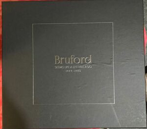 BRUFORD DVD２枚､CD６枚の世界2000セット限定BOX SET 