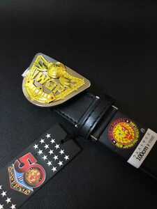 即決！【IWGP世界ヘビー級王座】新日本プロレス×しまむら ファッションベルト チャンピオンベルト 紳士用 ウエストサイズ100cmまで対応！