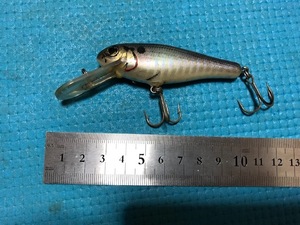 ★BAGLEY'S OFT オールド バグリー REBEL バッシンシャッド真鍮 オフト レーベルラパラ Rapala へドン バス ルアー 新品未使用 2