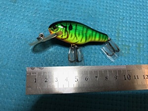 ★BAGLEY'S OFT オールド バグリー スモールフライシャッド真鍮 バッシンミノー真鍮オフト ラパラ Rapala へドン バス ルアー 新品未使用