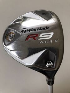 テーラーメイド TaylorMade R9 MAX ti フェアウェイウッド5w 19度 三菱ケミカル　FUBUKI a70 flex-S 中古