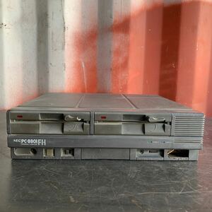 F005.型番：PC-8801 FH.NEC .パーソナルコンピュータ .ジャンク