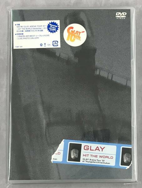 新品未開封DVD☆GLAY HIT THE WORLD GLAY Arena Tour '97 at Yoyogidaiichitaiikukan.。（2003/12/03）/ ＜TOBF5281＞：