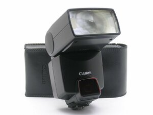 ★ハローカメラ★7237 良品 Canon SPEEDLITE 380EX Case付 発光動作確認 1円スタート 即決有り