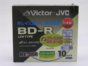 ★ハローカメラ★7434 Victor・JVC BD-R LTH TYPE 25GB 10 pack 未開封.未使用品 パッケージに少しあり、痛みあり