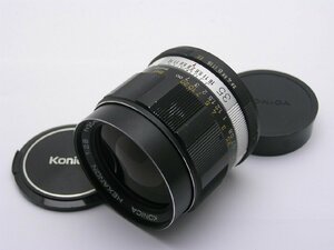 ★ハローカメラ★7498　KONICA HEXANON ( 35mm F2.8 ) 【:要清掃】ジャンク　動作品、現状　1円スタ－ト　即決