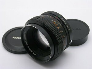 ★ハローカメラ★7504 KONICA HEXANON AR ( 50mm F1.7 ) 【:要清掃】動作品ジャンク 現状 1円スタート 即決有り