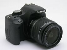 ★ハローカメラ★7598 Canon EOS Kiss X3【18-55mm:3.5-5.6 IS 】 1510万画素【本体とバッテリーのみ】 動作品 現状 1円スタート 即決有り_画像2