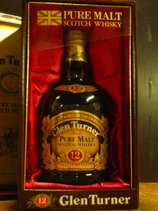 「Glen Turner」12年 PURE MALT 1990年代 グレンターナー Over 12 Y. 金キャップ ピュアモルト 700ml 43度 ノンチル Glen Turner-1021-Ag