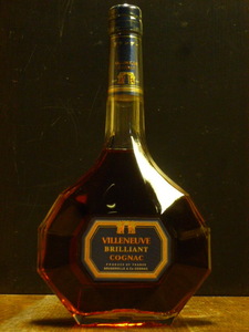 「VILLENEUVE」BRILLIANT COGNAC ヴィルヌーヴ　ブリリアント 700ml 40度　1812年創業ブルジュロール社　　VILLENEUVE-1111-A