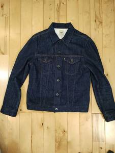 FOB FACTORY エフオービーファクトリー 3rd Type Denim Jacket F-2340 サイズＭ　美品中古