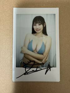 篠見星奈　直筆サイン入り特典チェキ②