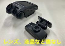 コムテック ドライブレコーダー 360度+リヤカメラ搭載 HDR360GW 340万画素 夜間画像補正 LED信号対応 Gセンサー GPS 美品 中古 前後カメラ_画像3