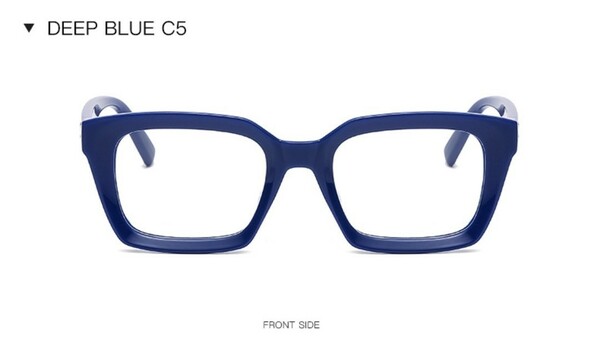 度数＋2.50　デザイン003C5　ブルー　丈夫な老眼鏡　シニアグラス