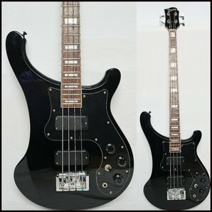 ★BURNY/FERNANDES★BRB-60 BLACK リッケンバッカータイプ ベース ミディアムスケール 状態良好 2009年製★の画像1