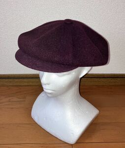  beautiful goods KANGOL Wool Spitfire 0259BC L Kangol Casquette hunting cap cap beret wine red dark red purple purple man and woman use 