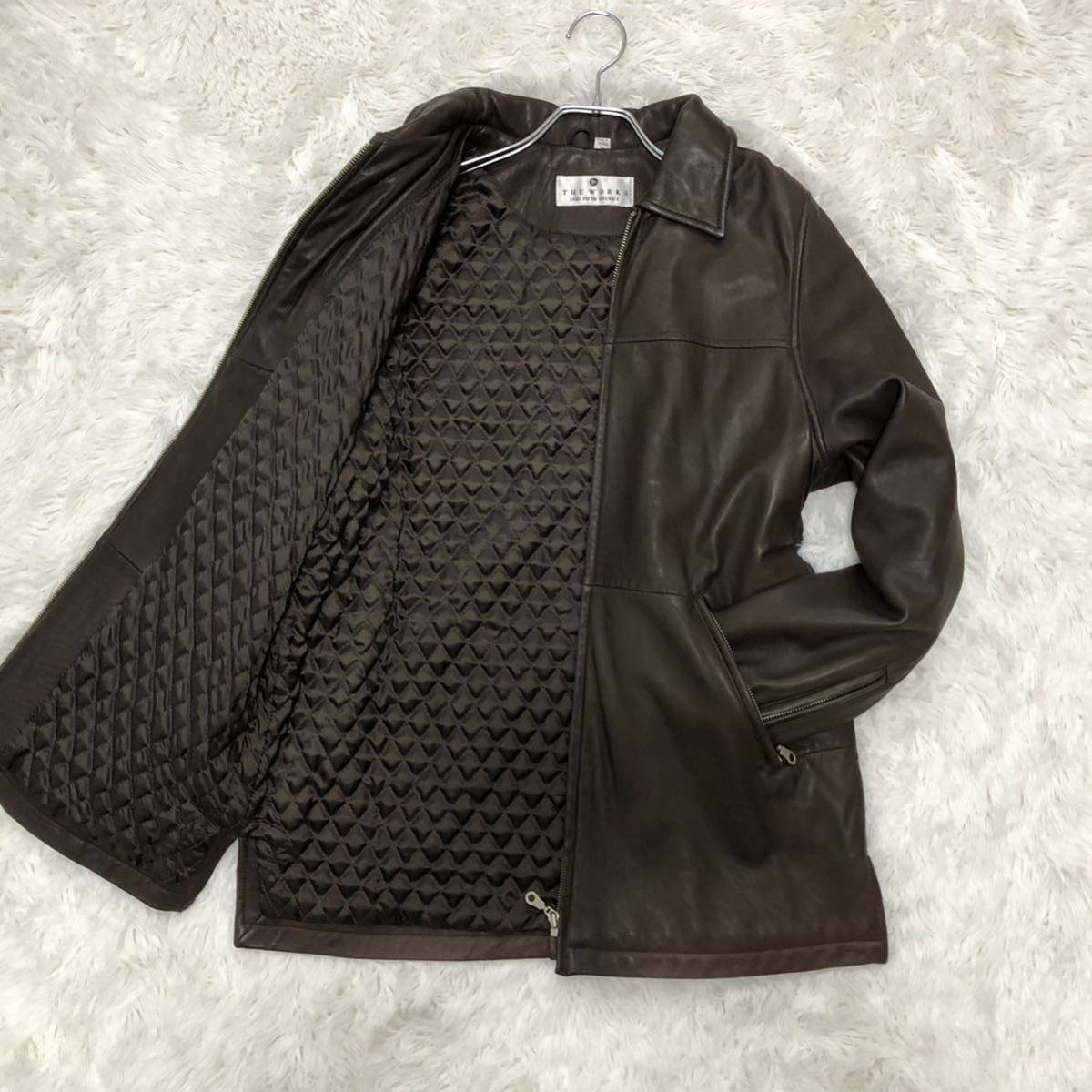 2023年最新】Yahoo!オークション -ラムレザー コート メンズの中古品