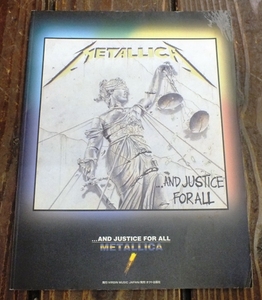 METALLICA・...AND JUSTICE FOR ALL・メタリカ・メタル・ジャスティス