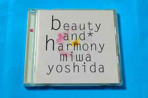 【若干の使用感】miwa yoshida（吉田美和）／beauty and harmony [EPIC/SONY ESCB 1710]【帯無し】